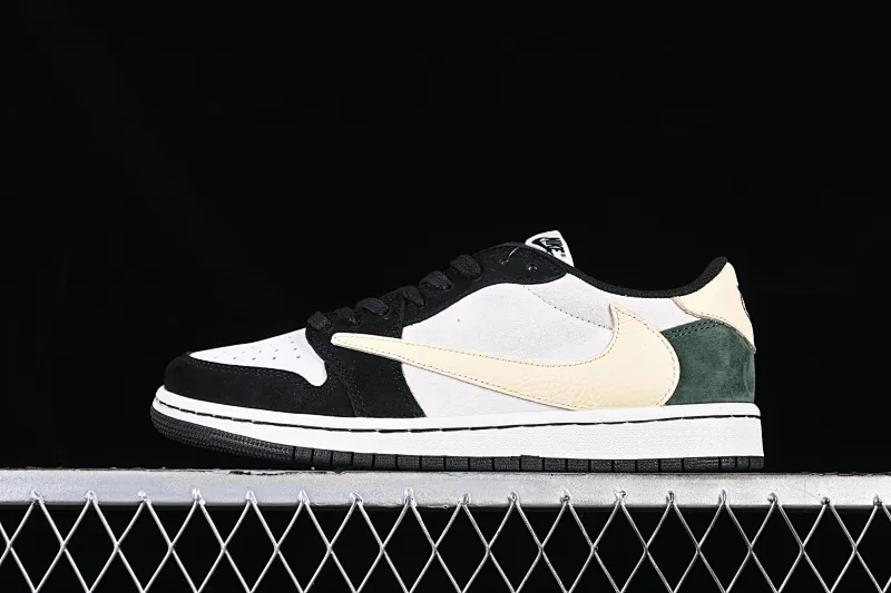 All Categories Air Jordan Jordan Series Basketball Shoes Air Jordan 1 Low Travis Scott x Air Jordan 1 Low OG AJ1 Joe 1 Reversed Overhook Joint Style Casual Sports Basketball Shoes DM7866-678
